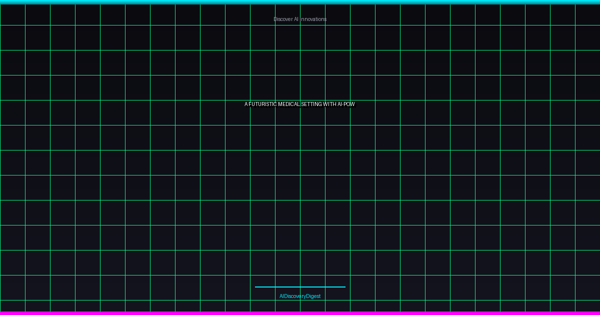 AI in healthcare innovations - A futuristic medical setting with AI-powered robots assisting doctors and patien