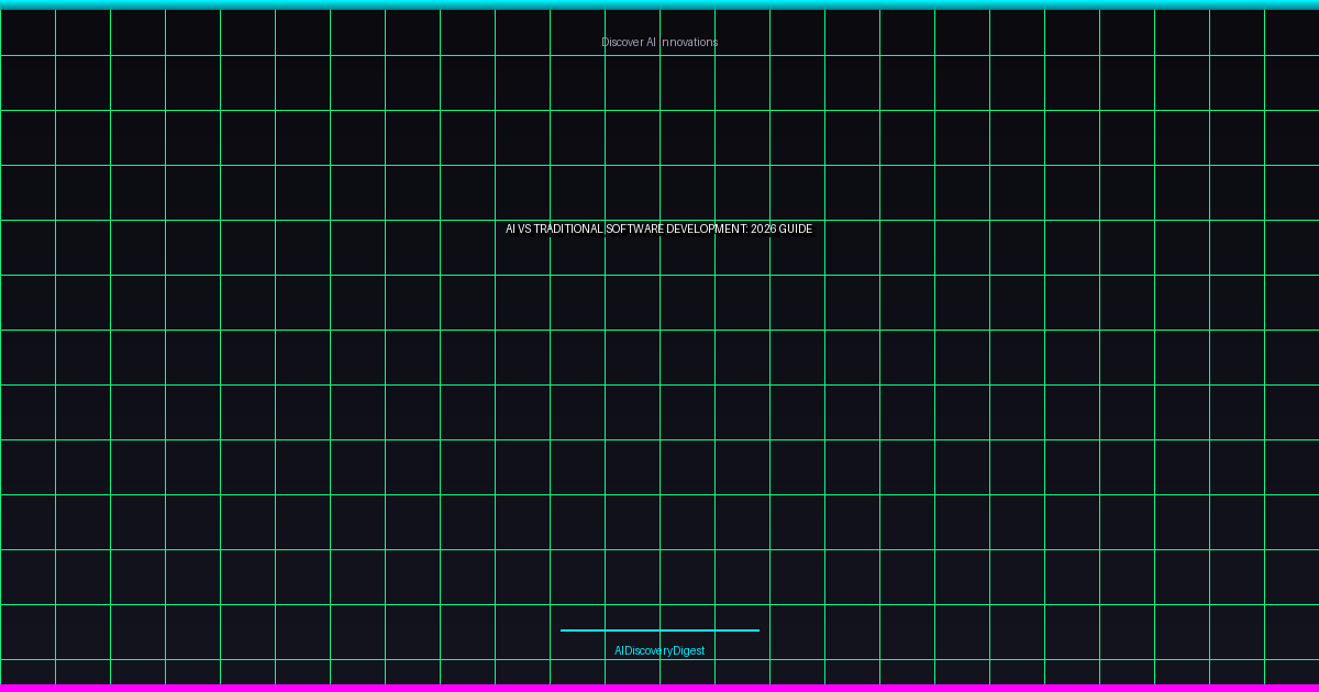 AI vs traditional software development approaches
