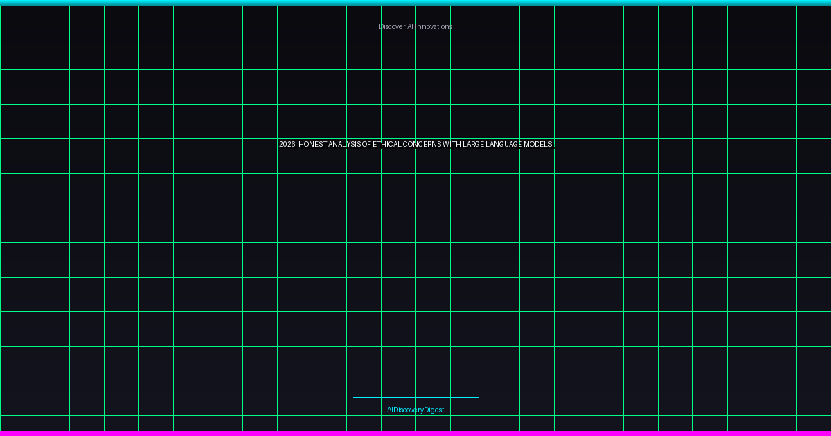 ethical concerns with large language models