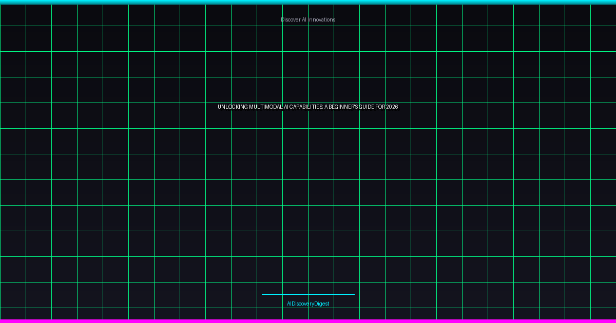 multimodal AI capabilities explained for beginners