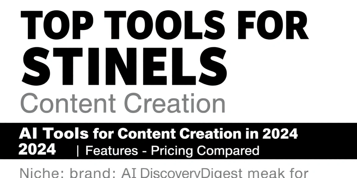 Top 15 AI Tools for Content Creation in 2024: Features and Pricing Compared - AIDiscoveryDigest