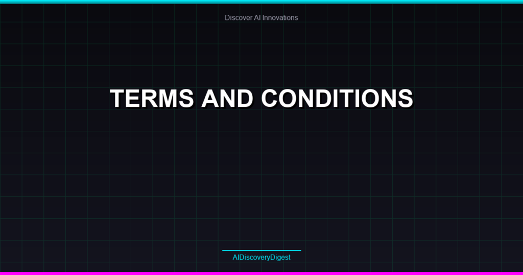 Terms and Conditions