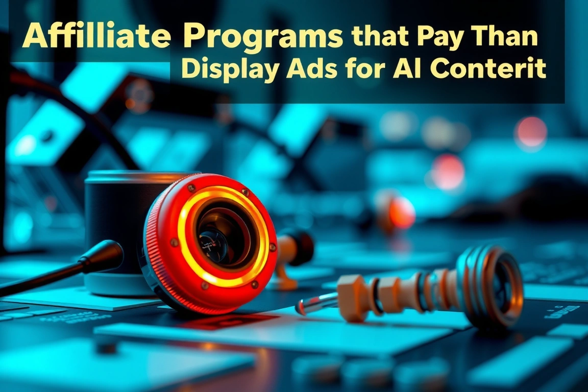 Affiliate Programs That Pay More Than Display Ads for AI Content — Best Monetization Strategies for AI-Powered Niche Sites